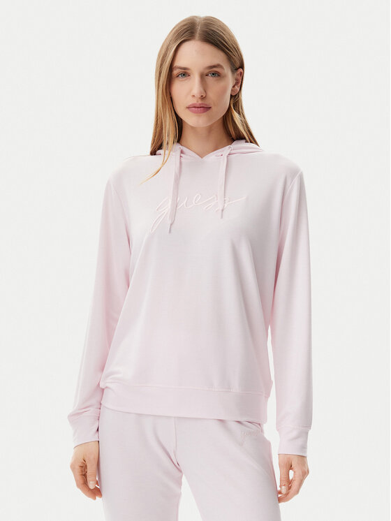 Damska Bluza Guess, Rozmiar L, Różowa, O5GQ00 KCQP2