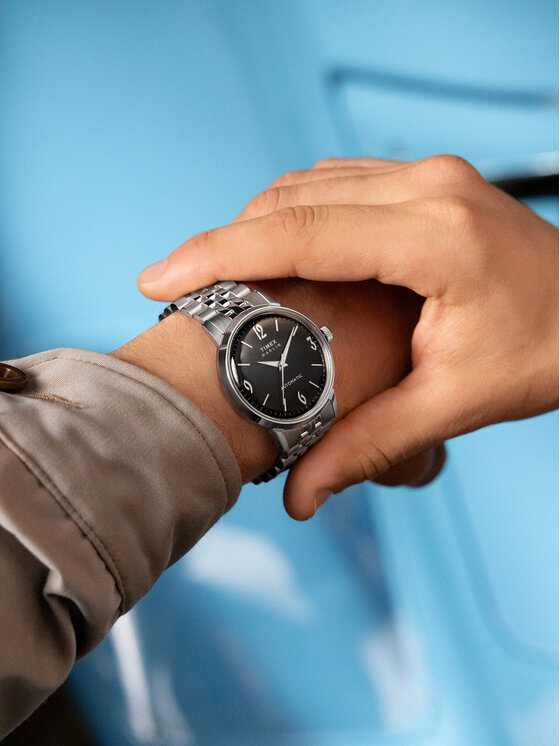 Timex Timex Orologio Marlin® Automatic TW2W93200 Argento