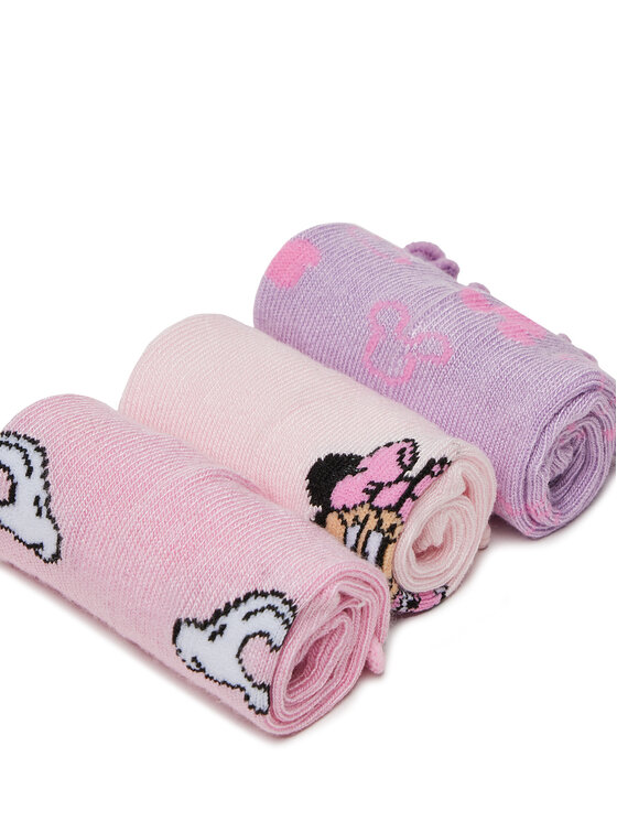 Mickey&Friends Mickey&Friends Шкарпетки ACCCS-SS25-327DSTC(3-PACK) Рожевий