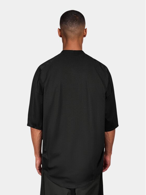 MADE BY SOCIETY MADE BY SOCIETY T-Shirt Tricou Null - T17707 Czarny Basic Fit