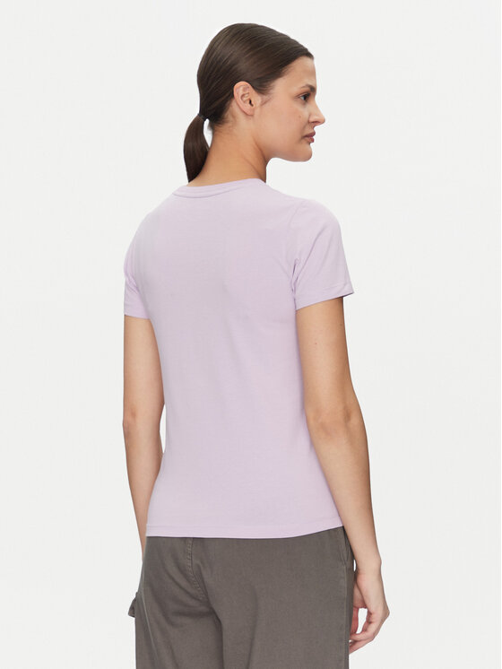 Guess Jeans Guess Jeans T-krekls W4YI02 J1314 Violets Slim Fit