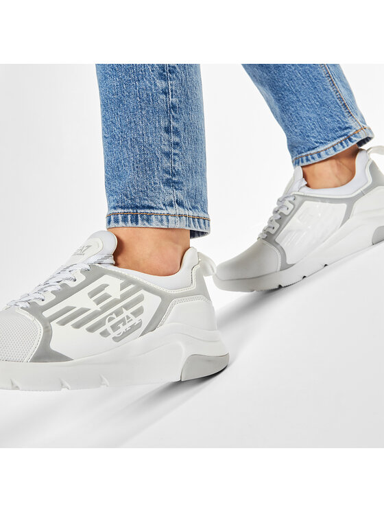 EA7 Emporio Armani EA7 Emporio Armani Sneakersy X8X057 XCC55 00175 Bílá