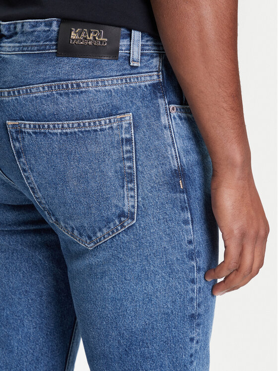 KARL LAGERFELD KARL LAGERFELD Jeansy 265840 553875 Modrá Slim Fit