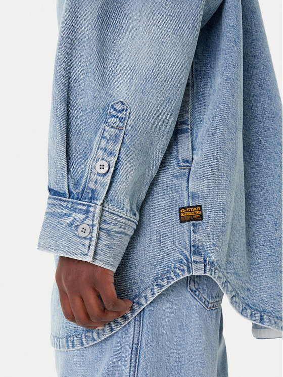 G-Star Raw G-Star Raw traper košulja D27695-D788 Plava Oversize