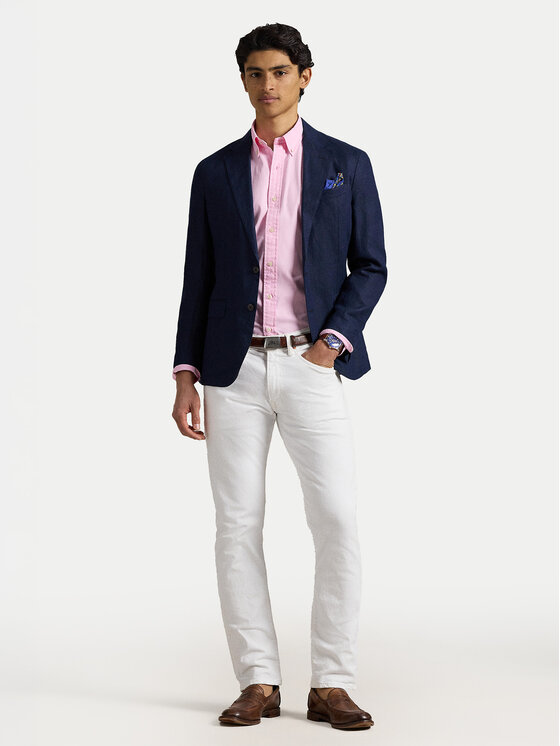 Polo Ralph Lauren Polo Ralph Lauren Koszula 710937993016 Różowy Custom Fit