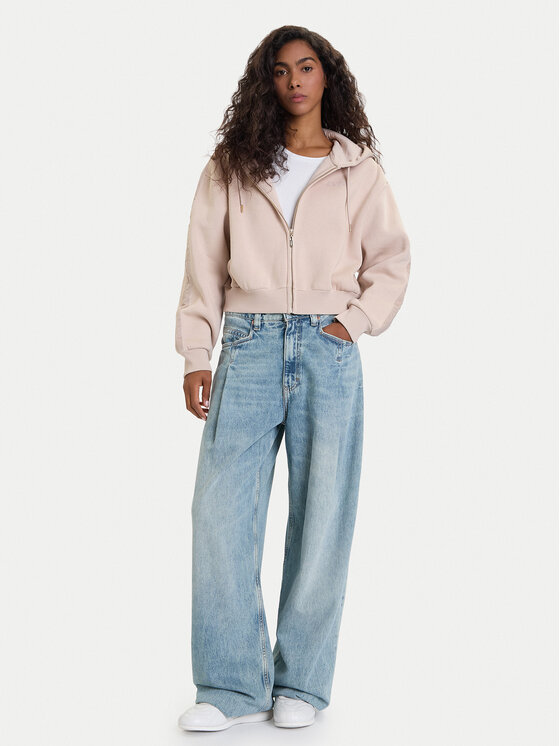 Guess Guess Felpa V5BQ11 KB681 Beige Oversize
