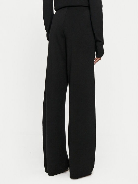 Calvin Klein Calvin Klein Kötött nadrág K20K207680 Fekete Straight Fit