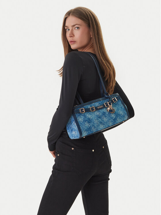 Guess Geantă Dovie HWDG99 09080 Albastru