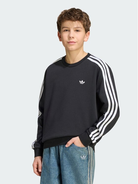 adidas adidas Bluza 169389 Czarny Loose Fit
