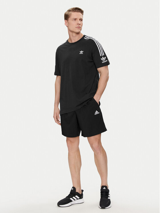 adidas adidas Pantaloncini sportivi AEROREADY Essentials Chelsea Small Logo Shorts IC9392 Nero Regular Fit