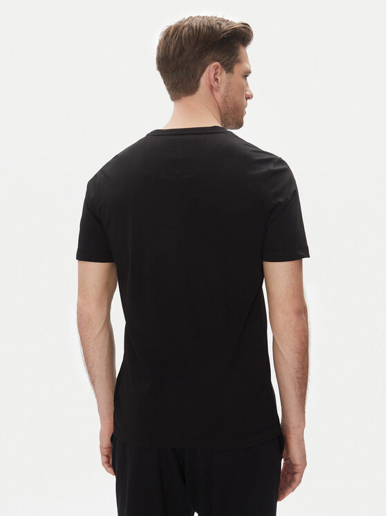 Aeronautica Militare Aeronautica Militare Marškinėliai 251TS1580J372 Juoda Regular Fit