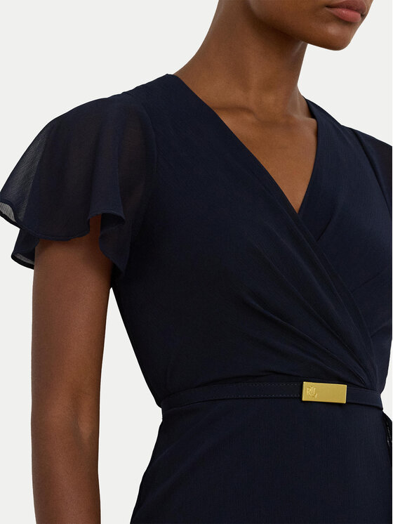 LAUREN RALPH LAUREN LAUREN RALPH LAUREN Sukienka wieczorowa 253909447002 Granatowy Regular Fit