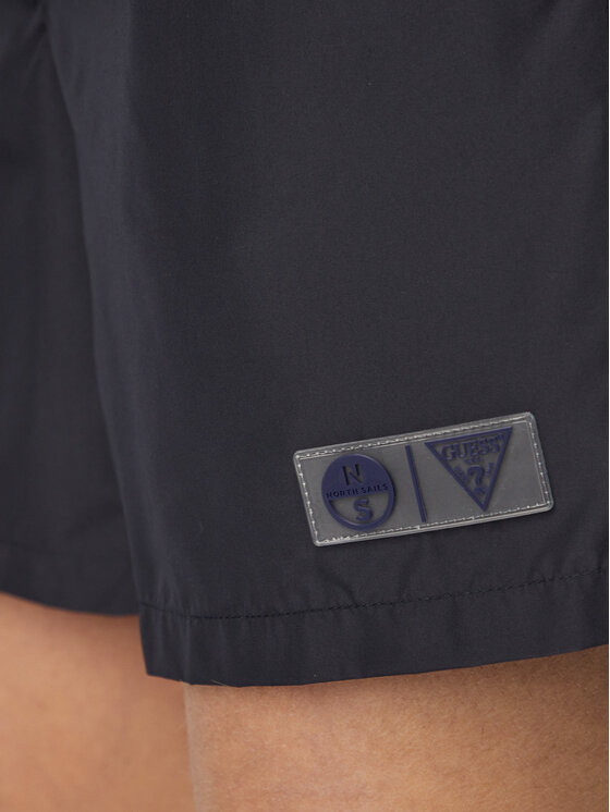 Guess Guess Kopalne hlače M6GZ20 W2170 Mornarsko modra Regular Fit