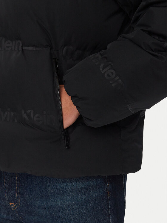 Calvin Klein Jeans Calvin Klein Jeans Vatovaná bunda LV04RH523G Čierna Regular Fit