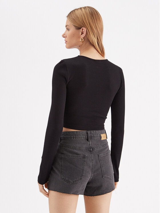 Noisy May Noisy May Palaidinė Maya 27027280 Juoda Slim Fit