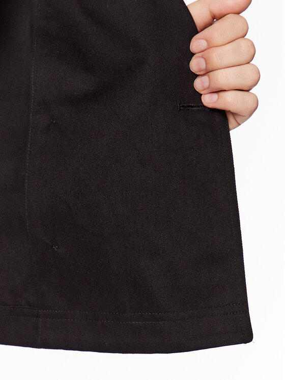 Gina Tricot Gina Tricot Демісезонна куртка Cam 19204 Чорний Relaxed Fit