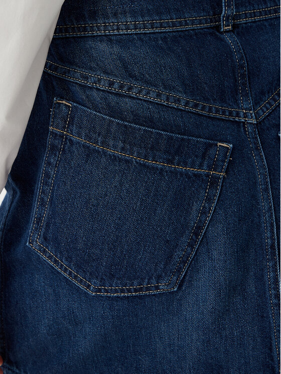 BOSS BOSS Джинсова спідниця 50559404 Голубий Regular Fit