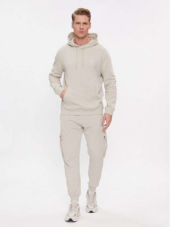 BOSS Boss Felpa Wetalk 50509314 Beige Regular Fit