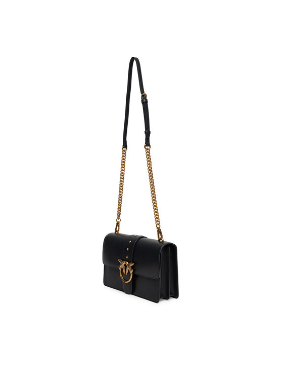 PINKO PINKO Rankinė Love One Classic ST.CL Al 25-26 PLTT 105857 A0F1 Juoda