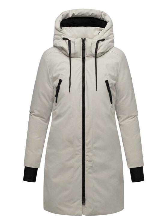 Navahoo Navahoo Kurtka zimowa Winterzart Szary Regular Fit