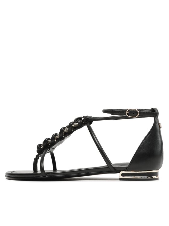 Guess Guess Sandali Cadha FL6CDH LEA21 Črna