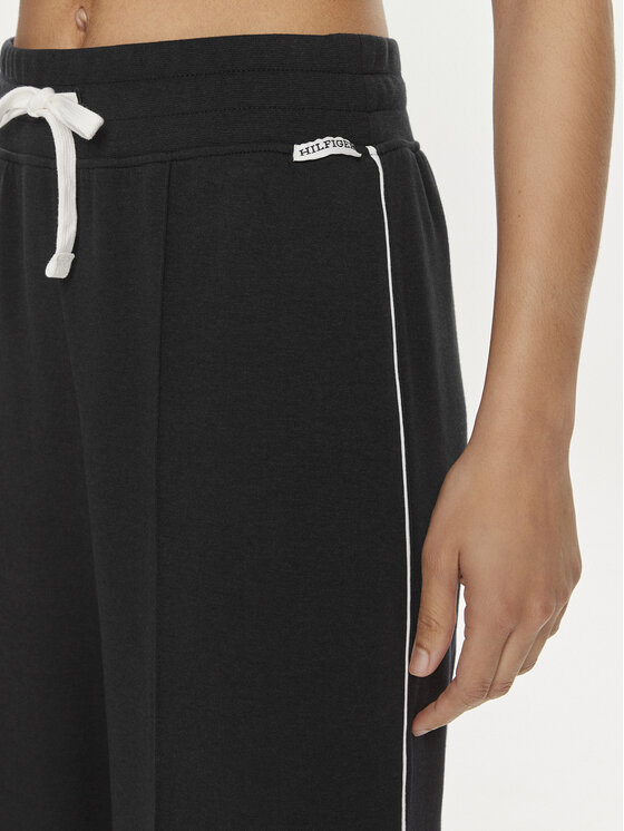 Tommy Hilfiger Tommy Hilfiger Melegítő alsó UW0UW05237 Sötétkék Relaxed Fit