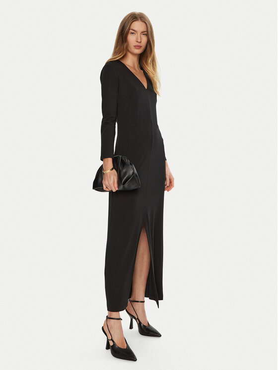 Imperial Imperial Rochie de zi AFBJIMU Negru Regular Fit