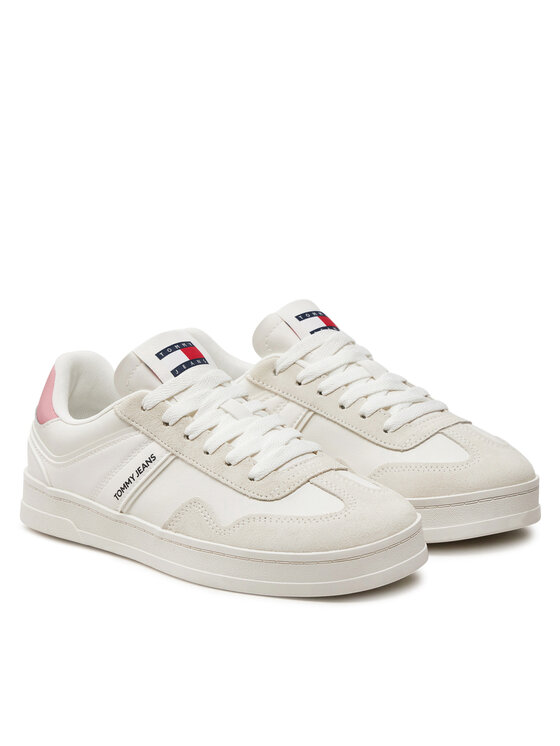 Tommy Jeans Tommy Jeans Αθλητικά Tjw Court Sneaker EN0EN02552 Εκρού