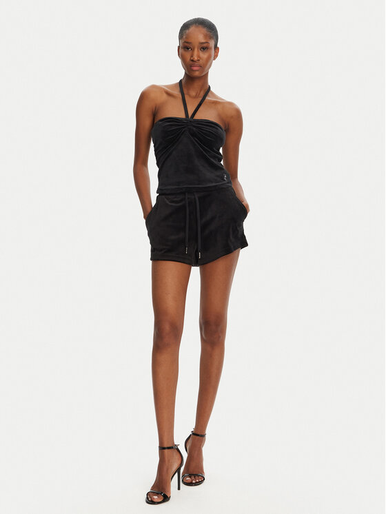 Juicy Couture Juicy Couture Top JCWCT125325 Negru Slim Fit