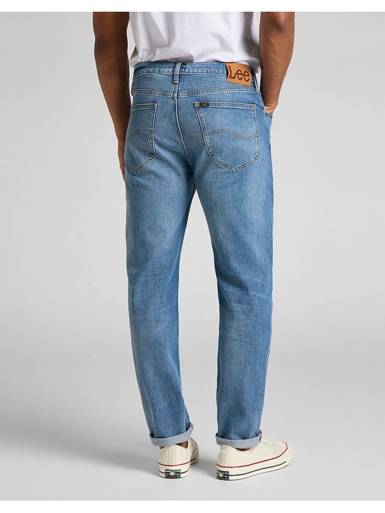 Lee Lee Jeansy AUSTIN Niebieski Straight Fit