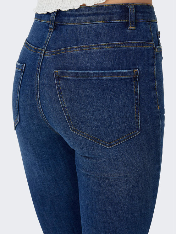 ONLY ONLY Blugi 15292693 Albastru Skinny Fit