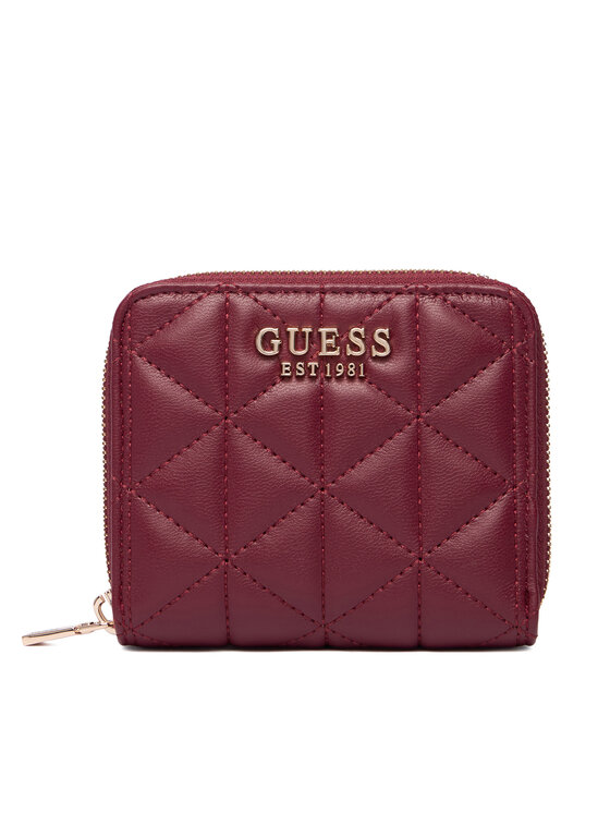 Guess Guess Geldbörse Paisleigh Slg SWQG98 83137 Dunkelrot