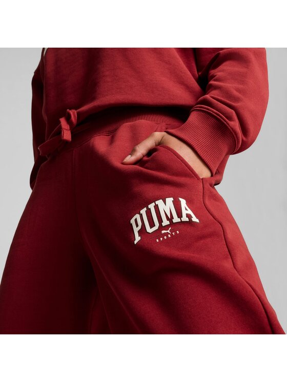 Puma Puma Spodnie dresowe 681542 Czerwony Regular Fit