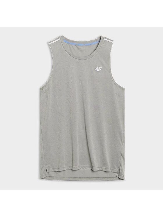 4F 4F T-Shirt 4FWSS25TFTSM1261 Szary Active Fit