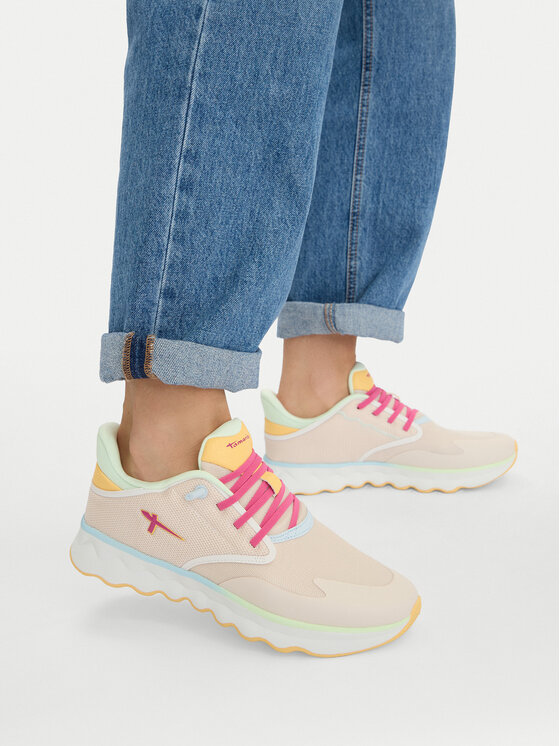 Tamaris Tamaris Sneakersy 1-23700-44 Écru