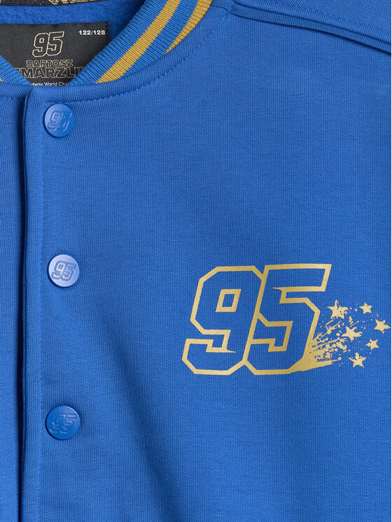 4F 4F Bluza MOTOSPORTS 2026 Niebieski Regular Fit