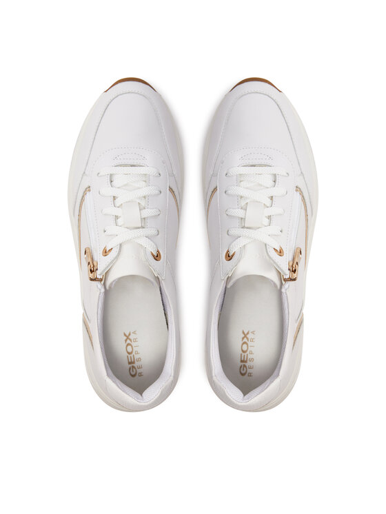 Geox Geox Sneakersy D Cristael D45MXE 00085 C1000 Biały