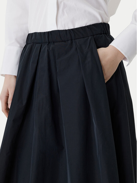 Weekend Max Mara Weekend Max Mara Пола тип трапец Curvato 2615101051 Черен Regular Fit