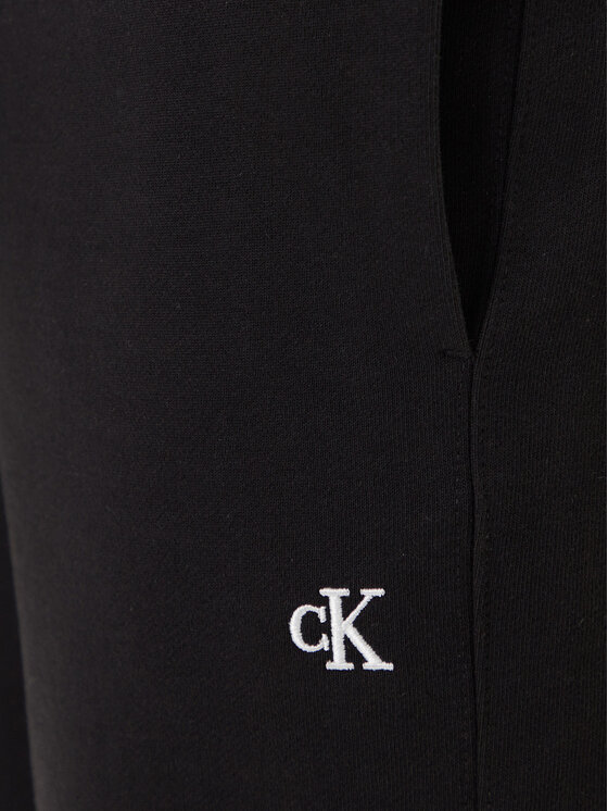 Calvin Klein Jeans Calvin Klein Jeans Teplákové nohavice LV04RD241G Čierna Regular Fit
