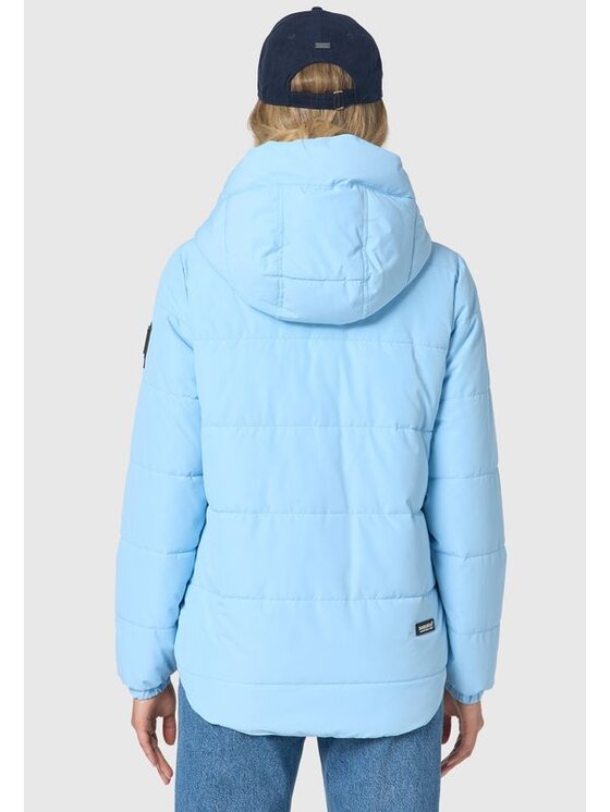 Navahoo Navahoo Kurtka zimowa Eisballchen Błękitny Casual Fit