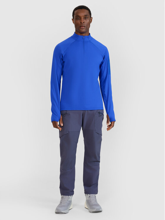 4F 4F Spodnie outdoor HALNY Szary ciemny Regular Fit