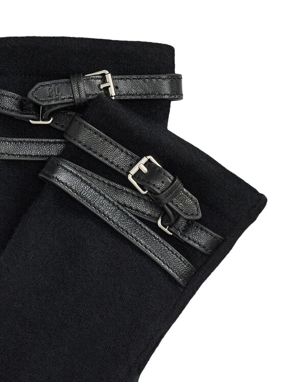 LAUREN RALPH LAUREN LAUREN RALPH LAUREN Rękawiczki Damskie 454P23589001 Czarny