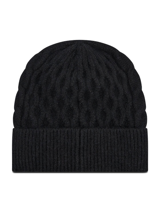 Berretto Cuffia Nido D Ape 3F1009 M0300 Nero