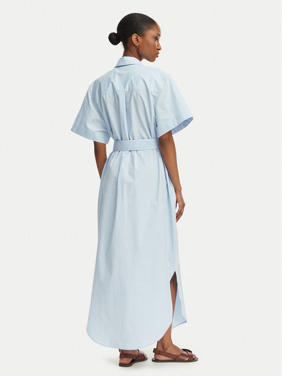 HUGO HUGO Vestito chemisier Kinime 50559480 Azzurro chiaro Regular Fit