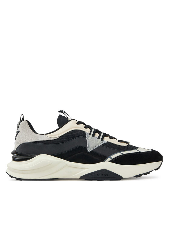 Sneakers Guess FMJVAL ELE12 Negru