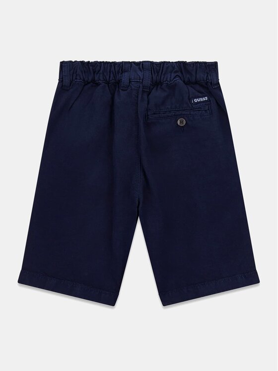 Guess Kids Guess Kids Kalhoty z materiálu 172557 Modrá Regular Fit