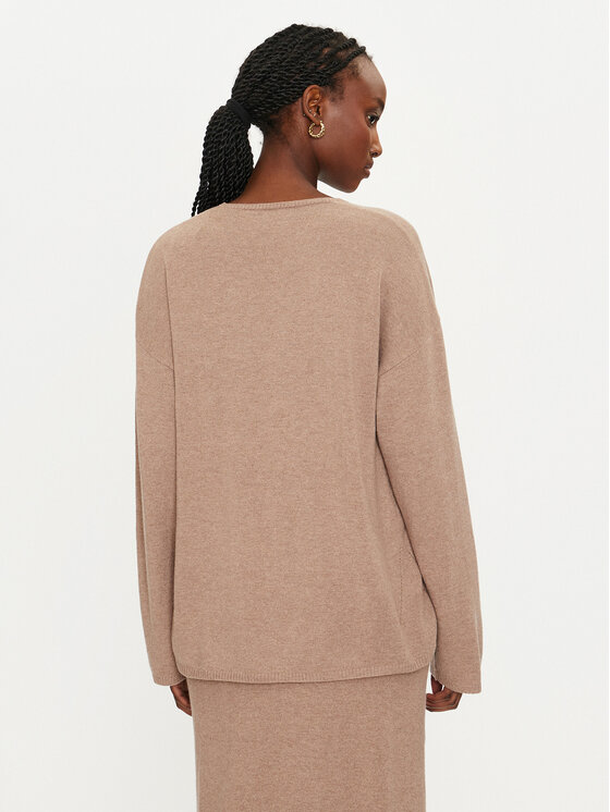 REPLAY Replay Sweter DK3310.000.G23714 Beżowy Regular Fit