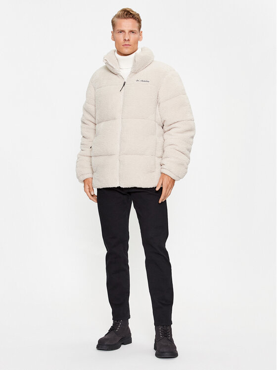 Columbia Columbia Zimska jakna Puffect™ Sherpa Jacket Rjava Regular Fit