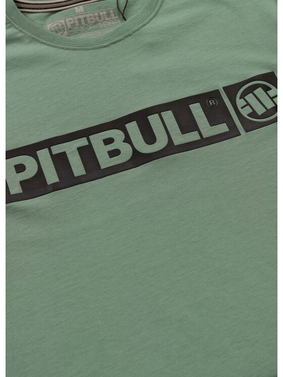 PITBULL PITBULL T-Shirt AUTOMATIC Zielony Regular Fit