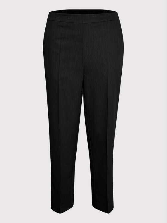 Kaffe Kaffe Штани з тканини Sakura 10506127 Чорний Relaxed Fit